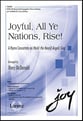 Joyful, All Ye Nations, Rise! SATB choral sheet music cover